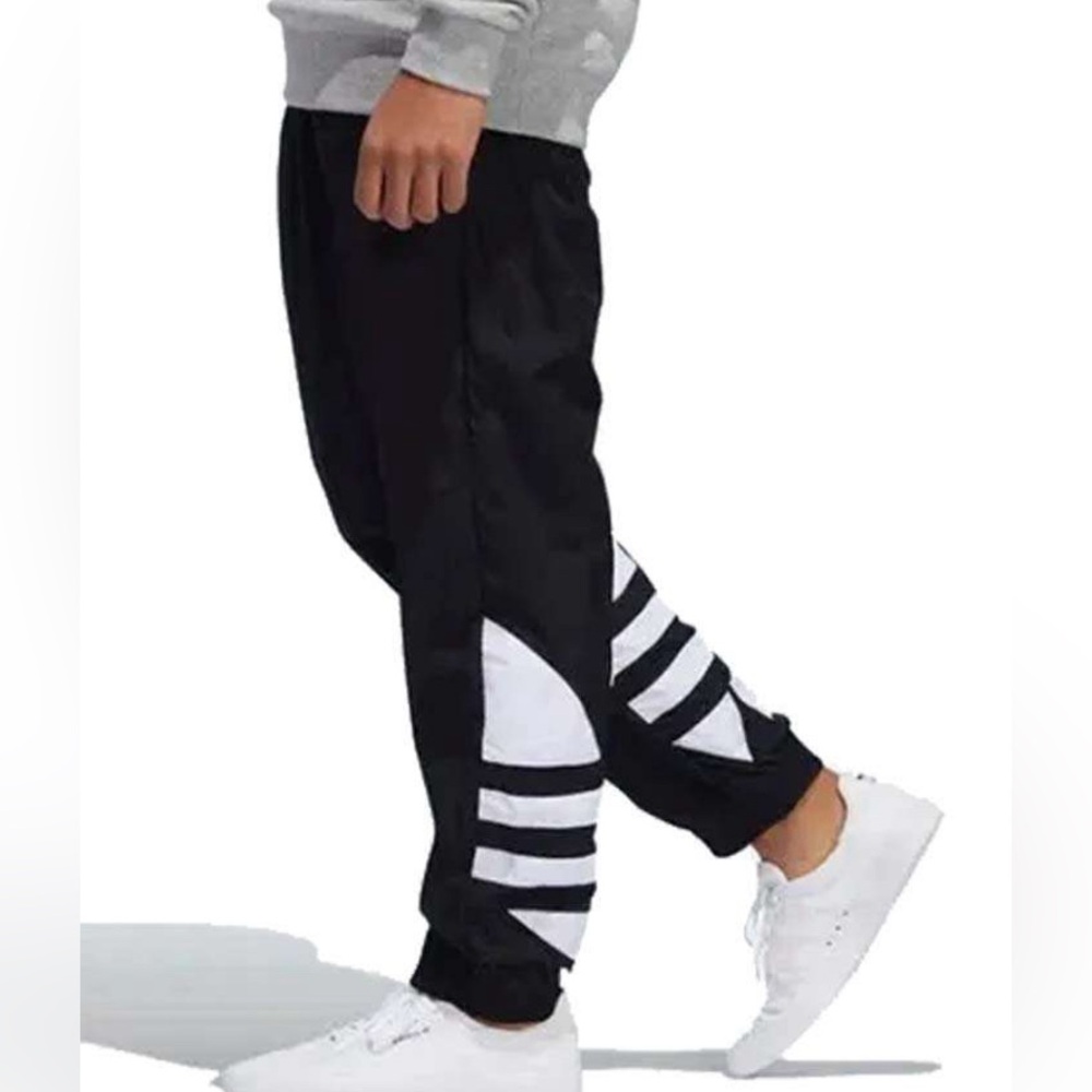 Adidas Originals Men’s Big Trefoil Outline Woven Track Pants